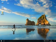Fond d&lsquo;écran "Plage" dans Windows 10